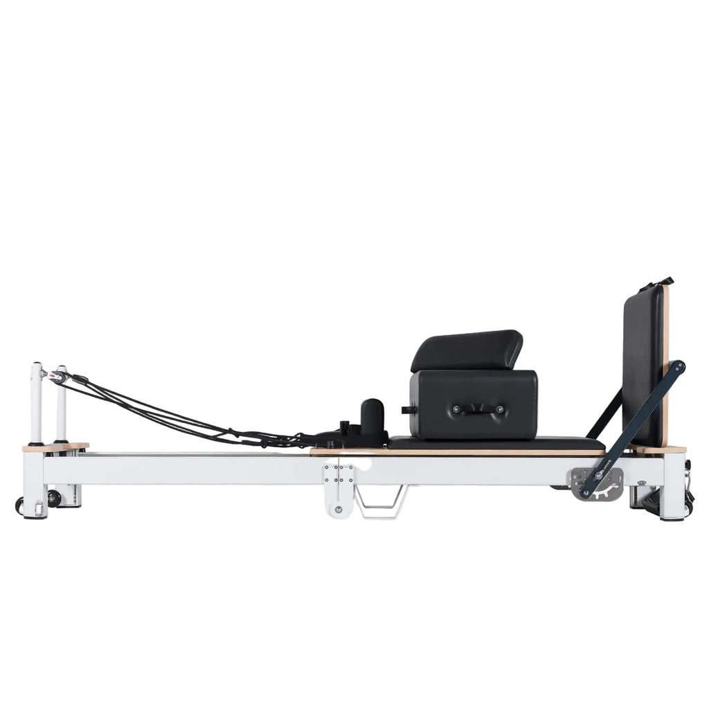 Folding aluminum Pilates reformer