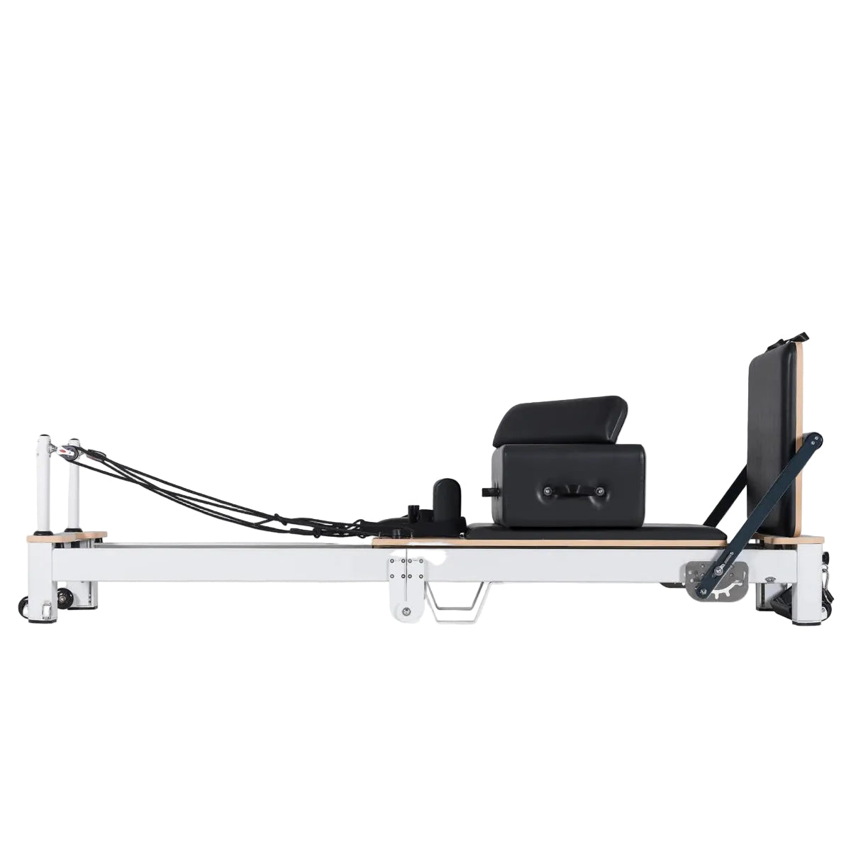 Folding Pilates reformer aluminium