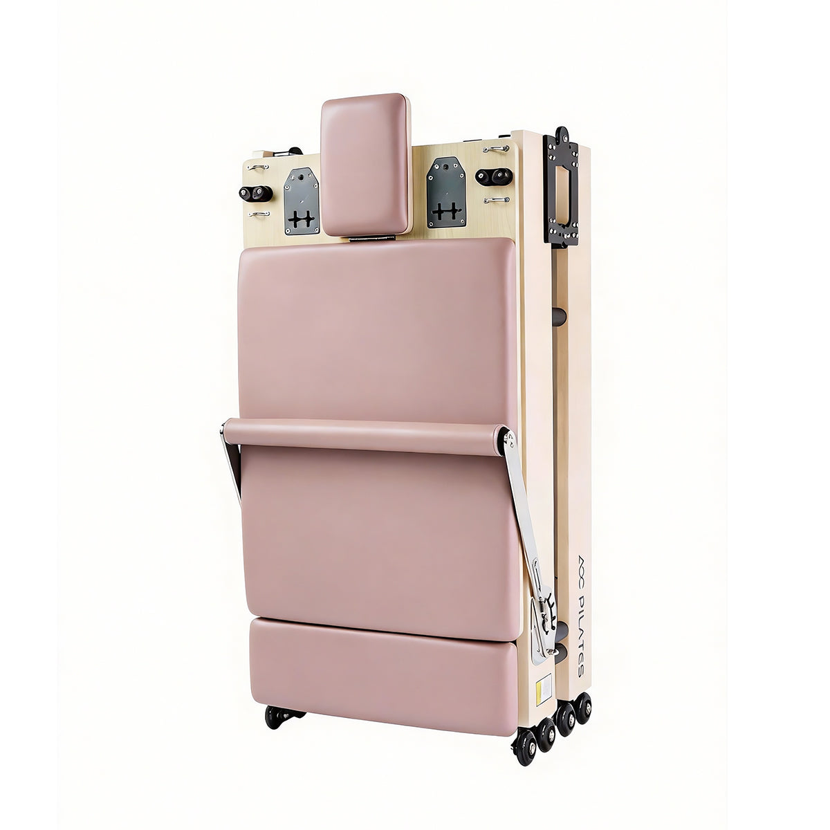 Folding Pilates reformer