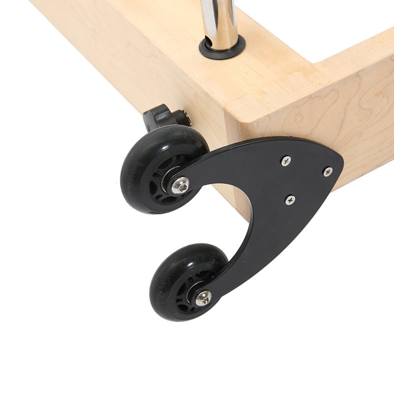 Folding Pilates reformer